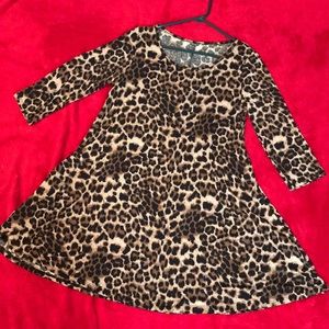 Leopard Swing Dress